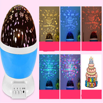 LED Projector Starry Sky Night Light Table Lamp