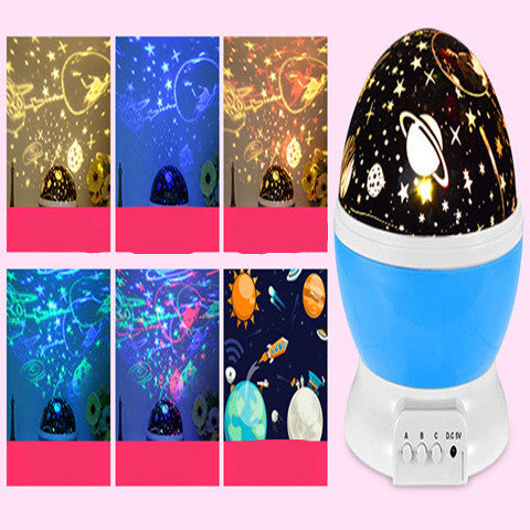 LED Projector Starry Sky Night Light Table Lamp