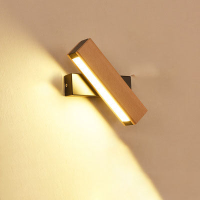 Wooden LED Wall Lamp