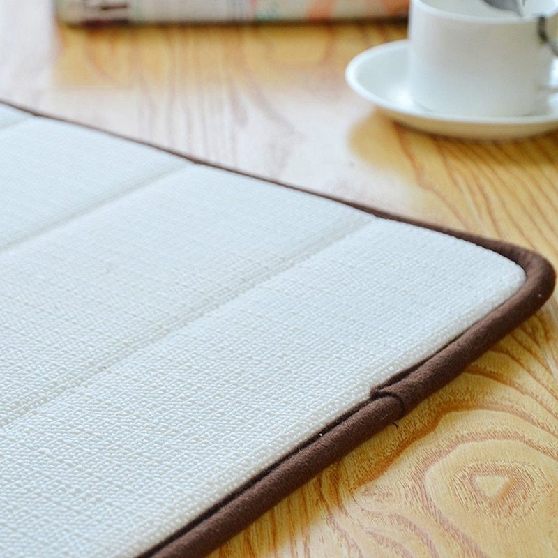 Water Absorption Non-slip Memory Washable Rug