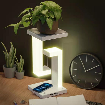 Wireless Charging Suspension Table Lamp