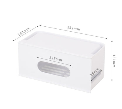 Wireless router storage box